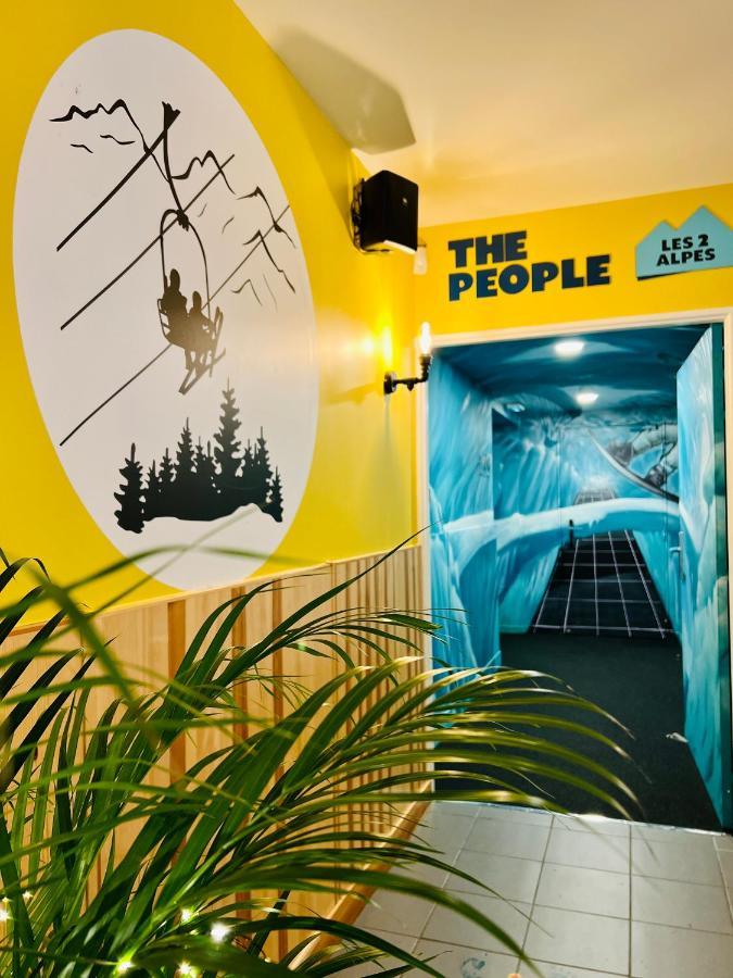 מלון לס דה-אלפס The People - Les 2 Alpes מראה חיצוני תמונה